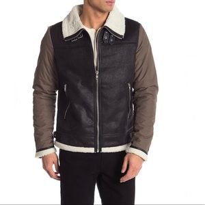 NEW ⭐️ Slate & Stone Faux Shearling Coat